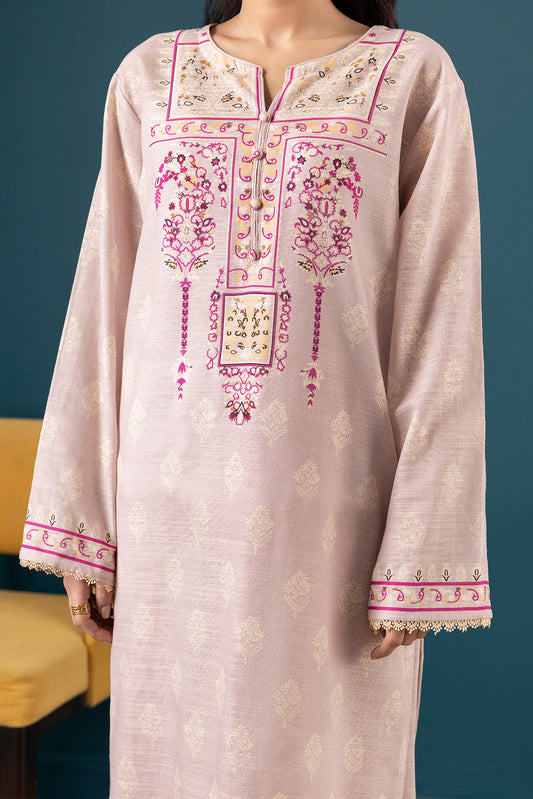 Embroidered Kurta Shawl Trouser - 2706