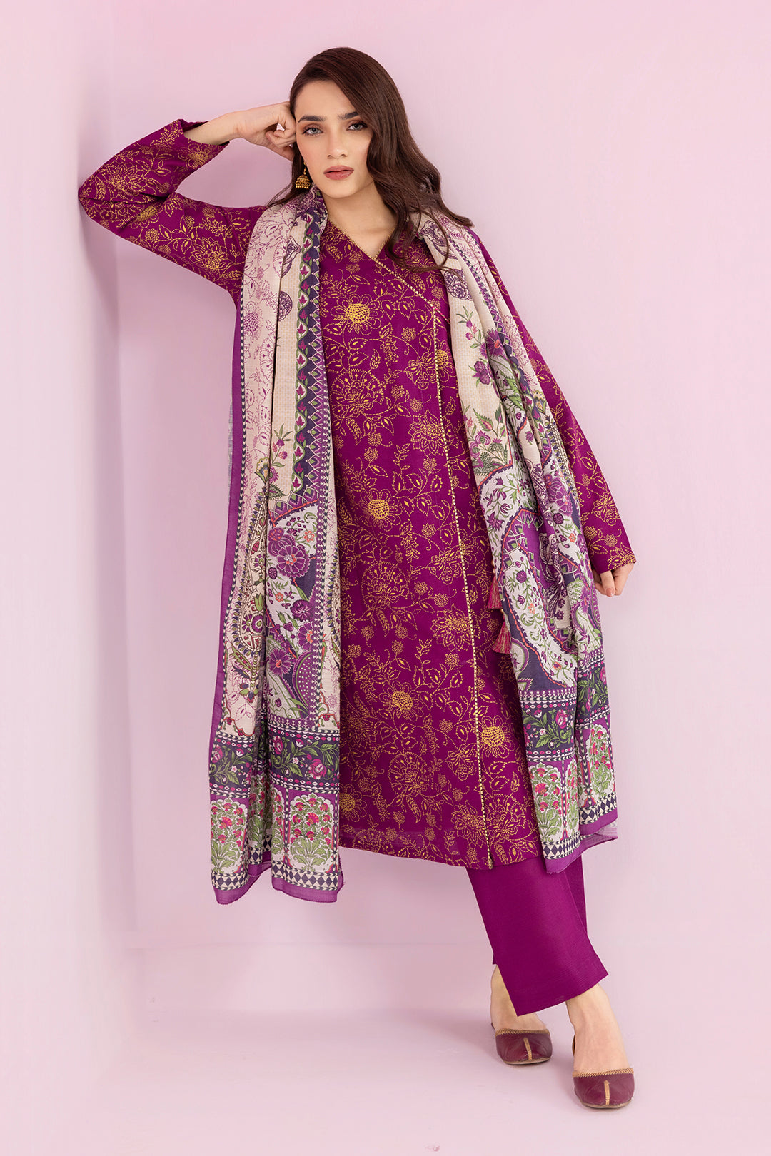 Kurta Dupatta Trouser - 2707