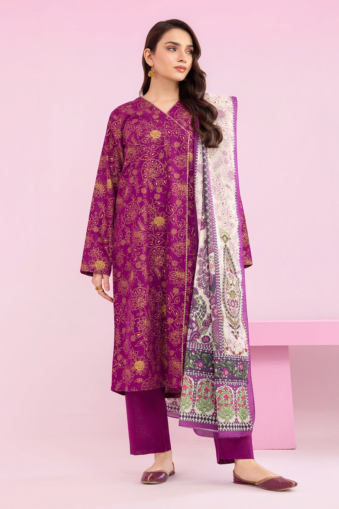 Kurta Dupatta Trouser - 2707