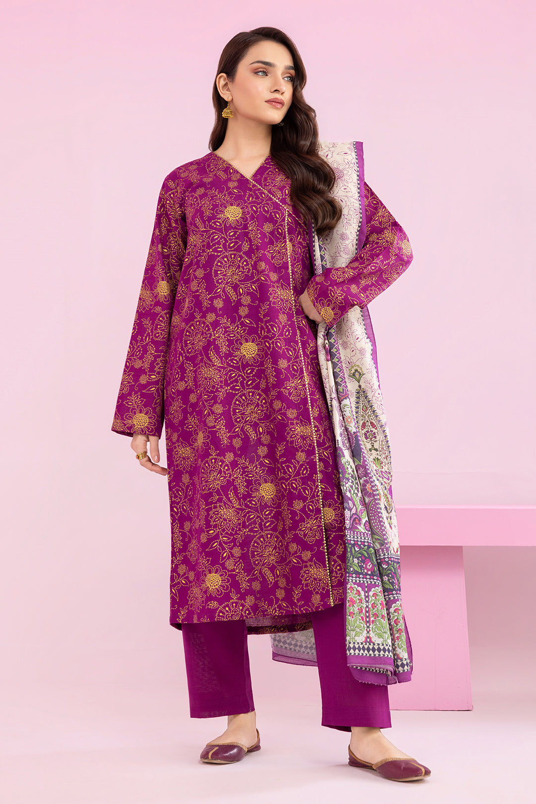 Kurta Dupatta Trouser - 2707