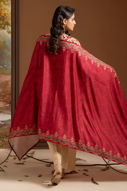 Embroidered Kurta Dupatta Trouser - 2710