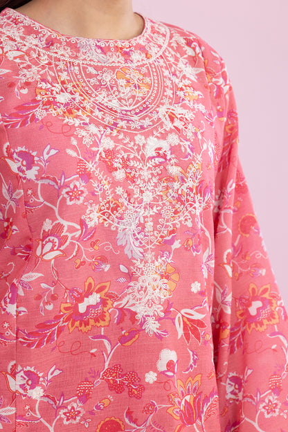 Embroidered Kurta Dupatta Trouser - 2774