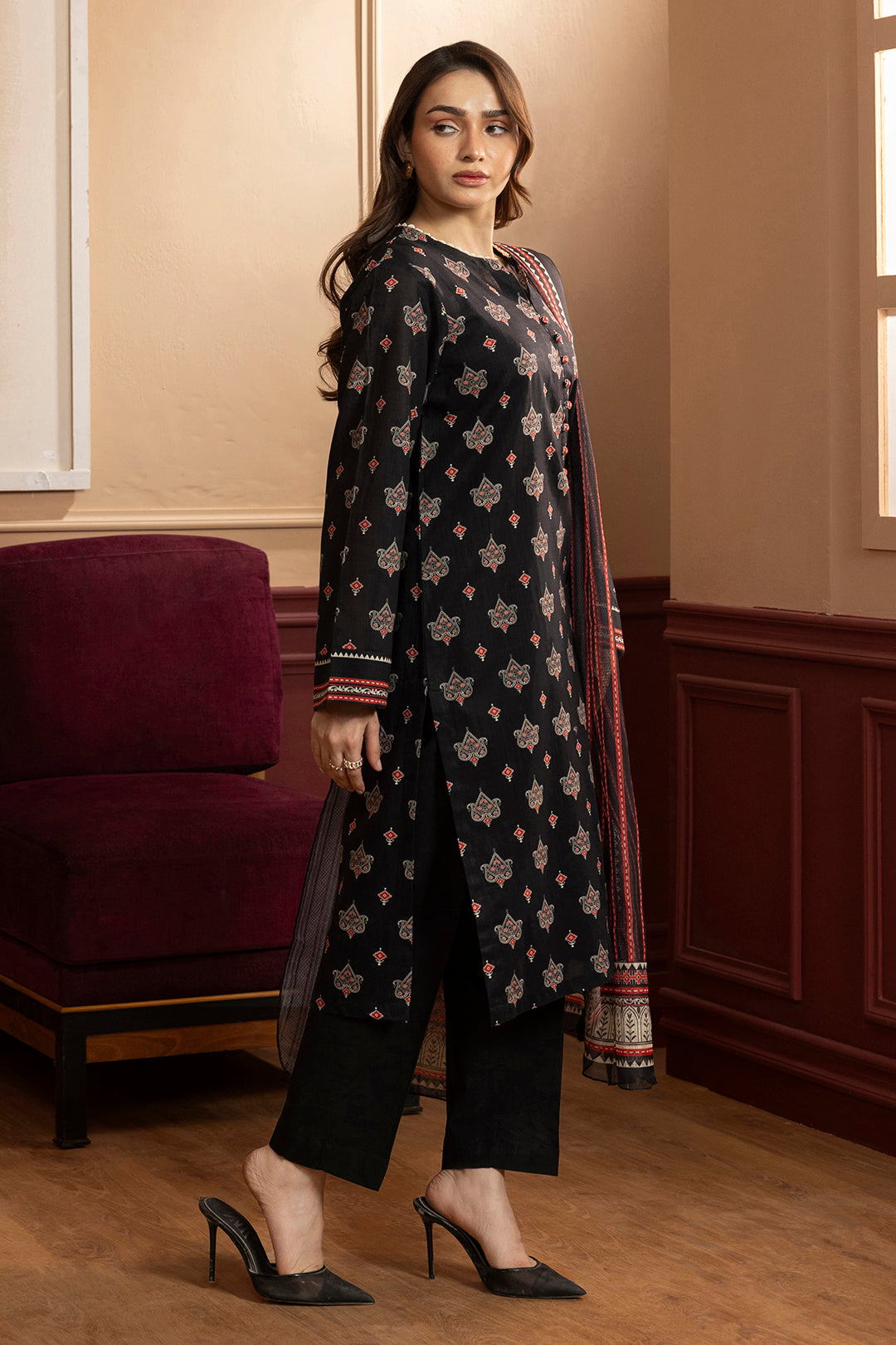 Kurta Dupatta Trouser - 2776