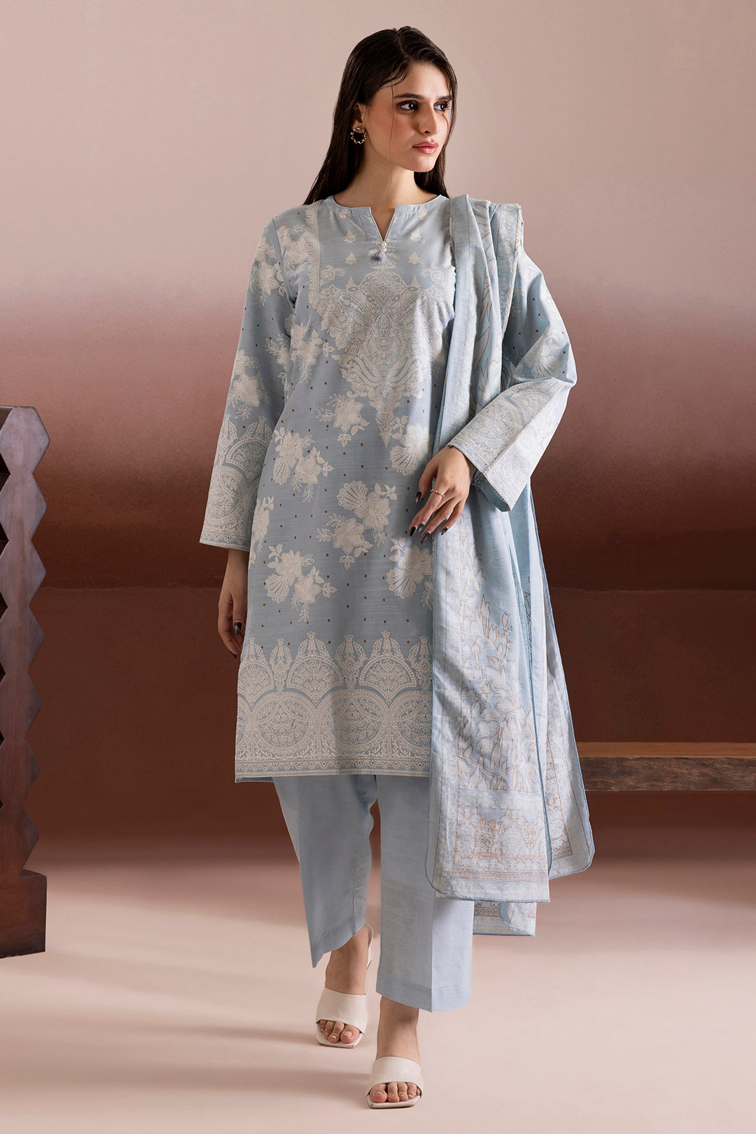 Kurta Dupatta Trouser - 2777