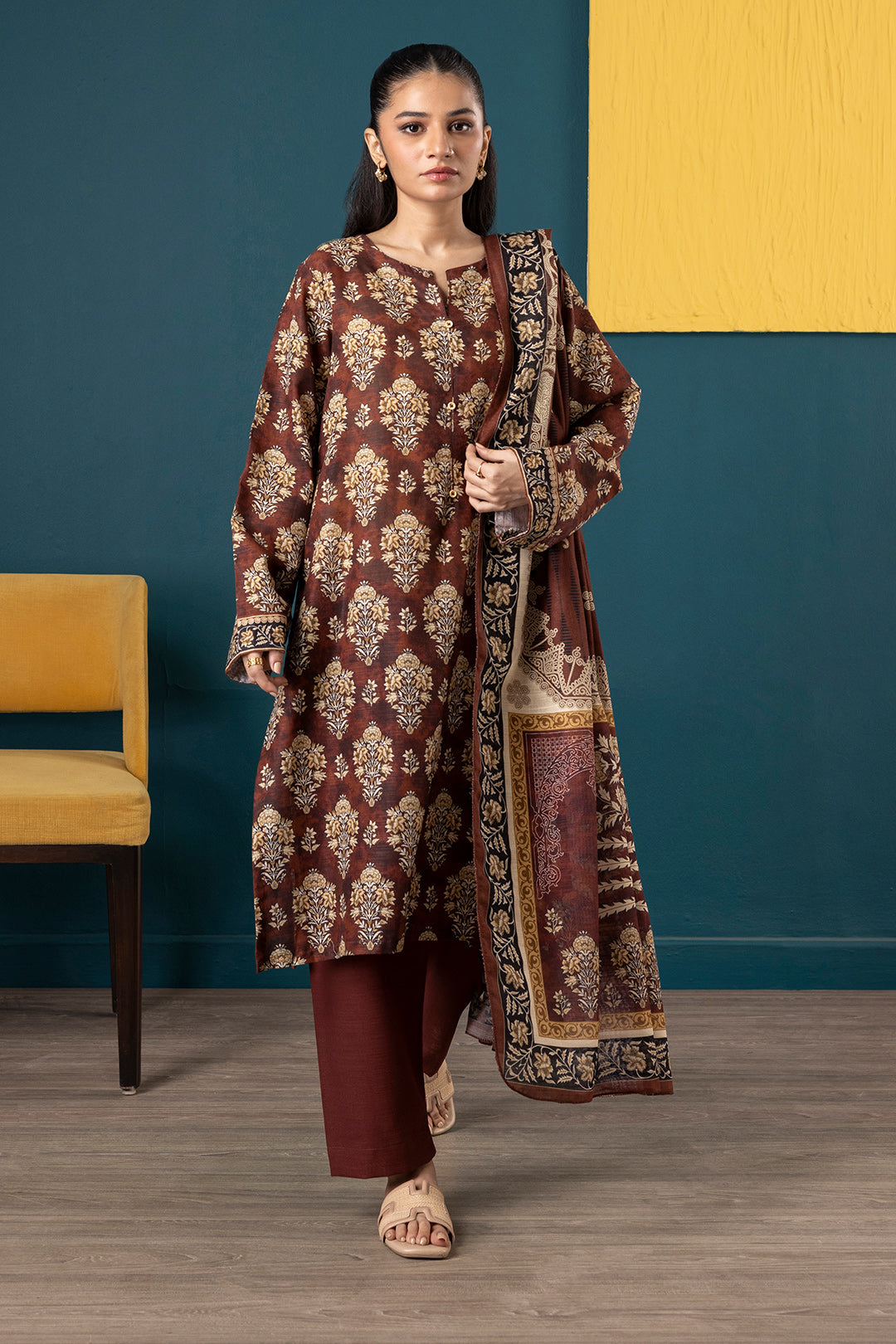 Kurta Dupatta Trouser - 2779