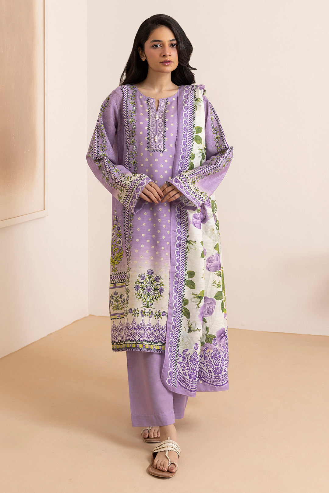 Kurta Dupatta Trouser - 2781