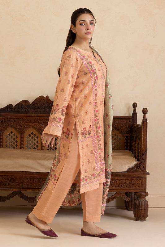 Kurta Shawl Trouser - 2784