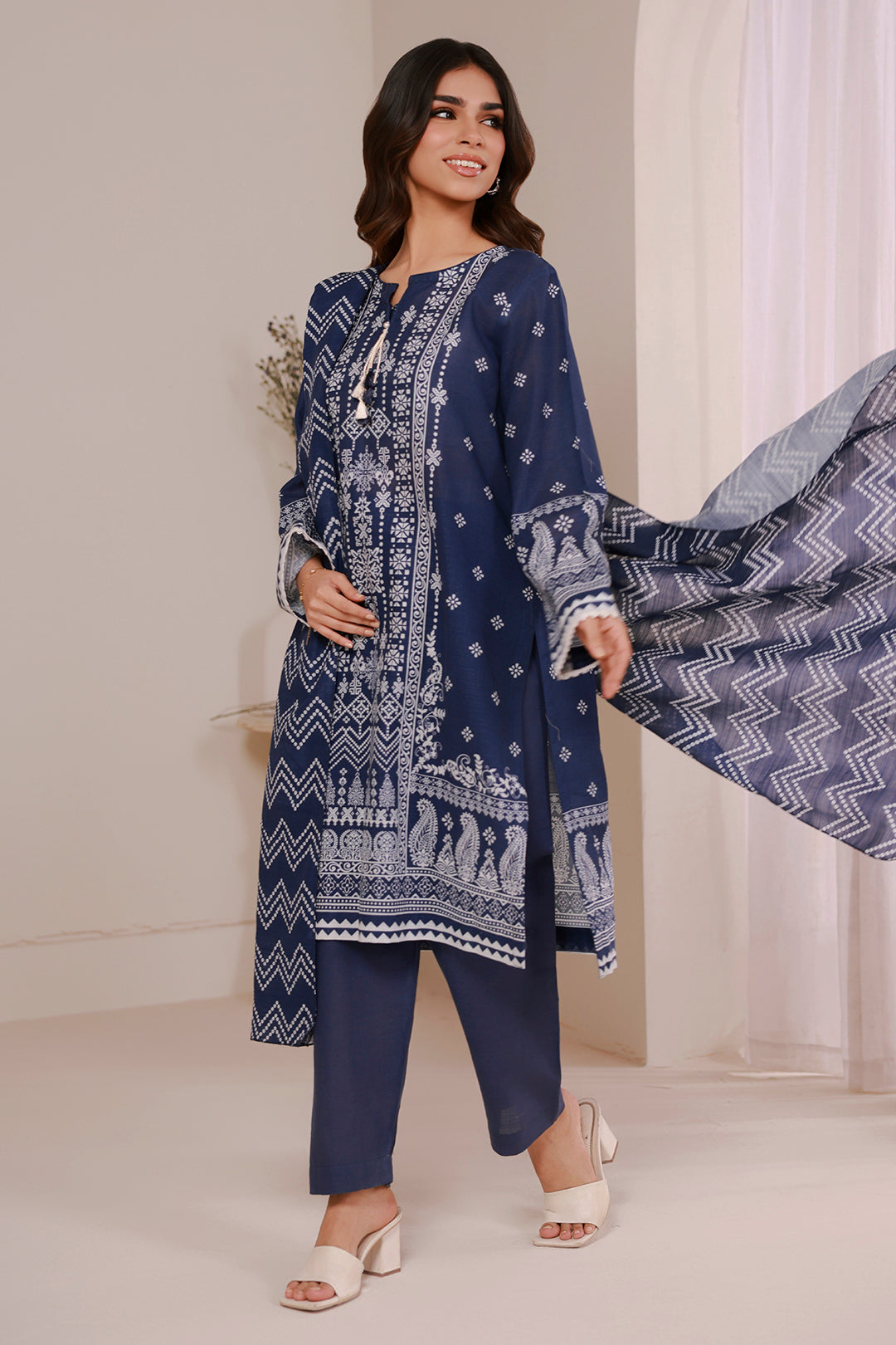 Kurta Dupatta Trouser - 2786