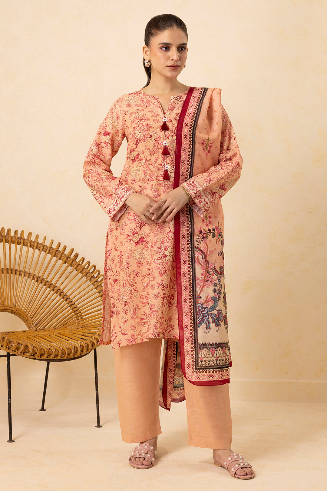 Kurta Dupatta Trouser - 2787