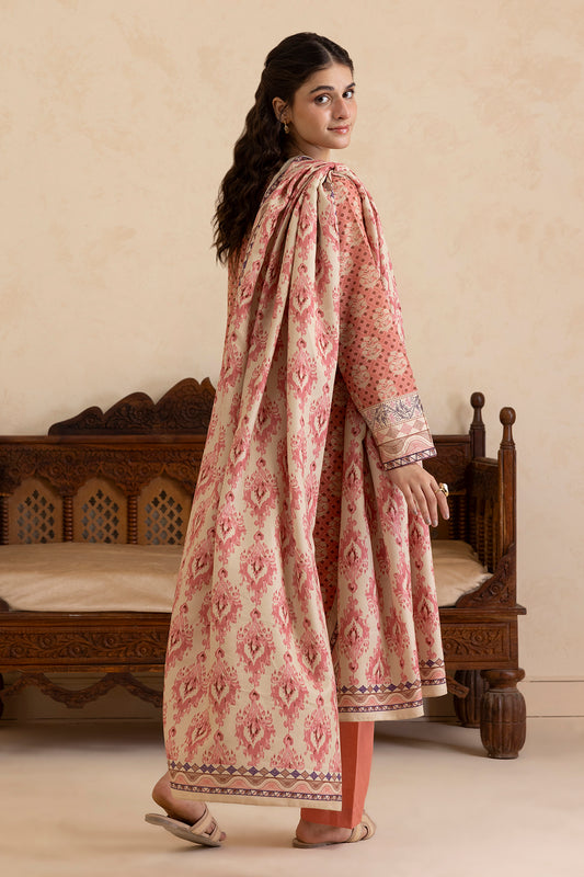 Kurta Shawl Trouser - 2788