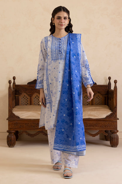 Kurta Shawl Trouser - 2790
