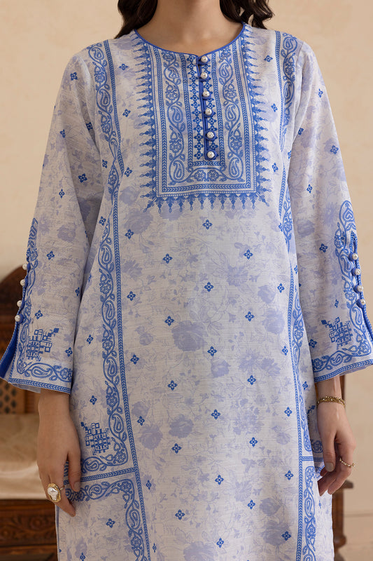 Kurta Shawl Trouser - 2790