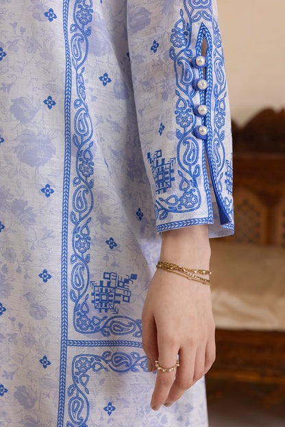 Kurta Shawl Trouser - 2790