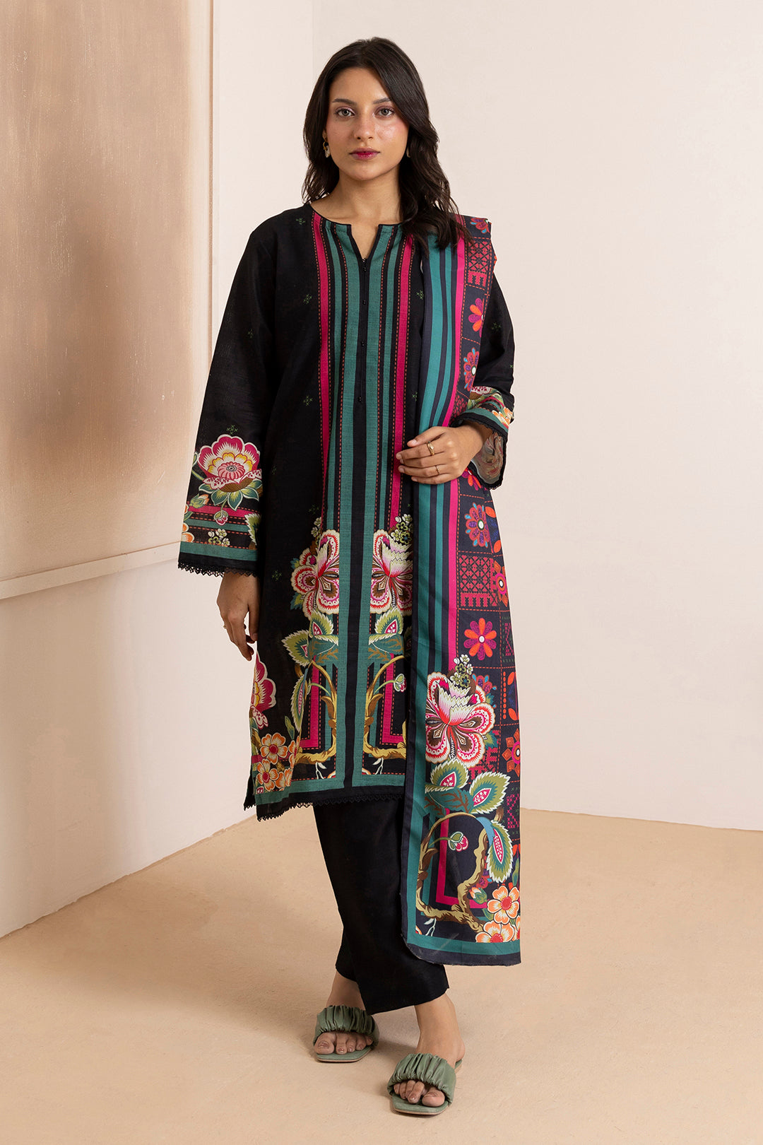 Kurta Dupatta Trouser - 2792