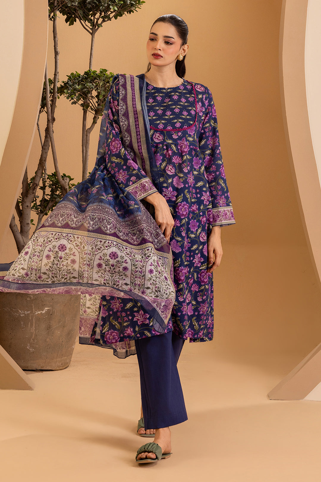 Kurta Dupatta Trouser - 2793