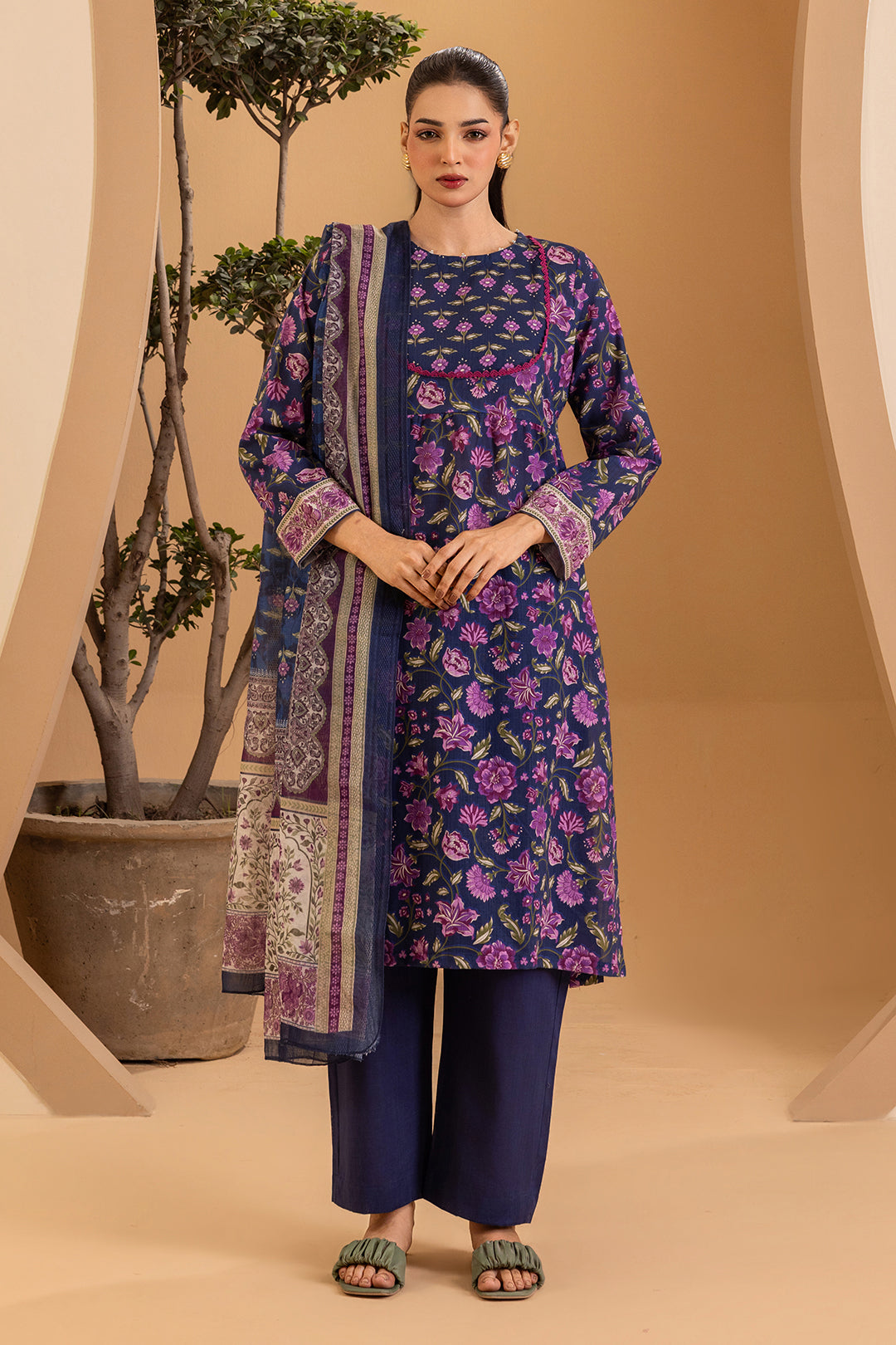 Kurta Dupatta Trouser - 2793