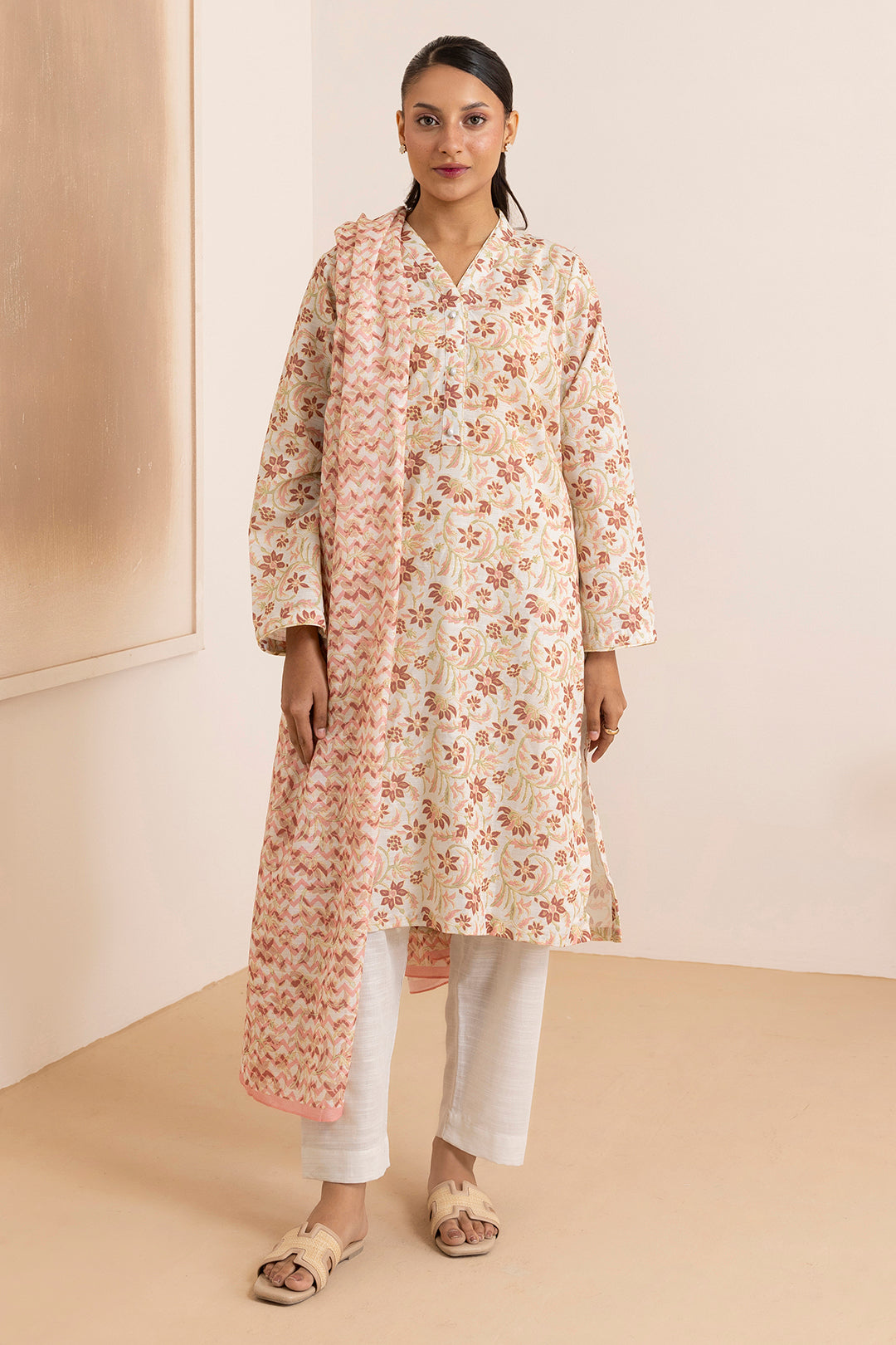 Kurta Dupatta Trouser - 2864