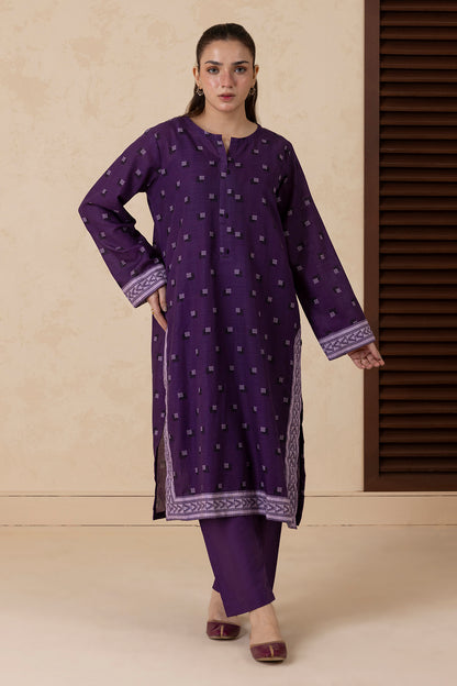 Kurta Shawl Trouser - 2870