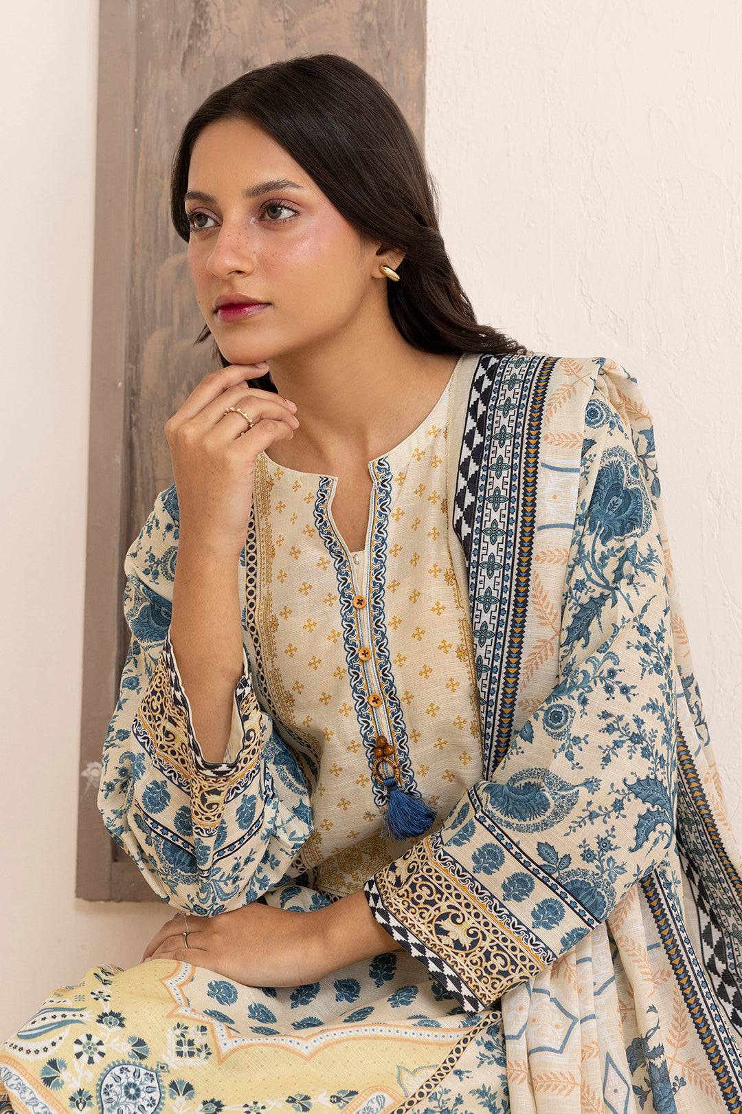 Kurta Dupatta Trouser - 2871