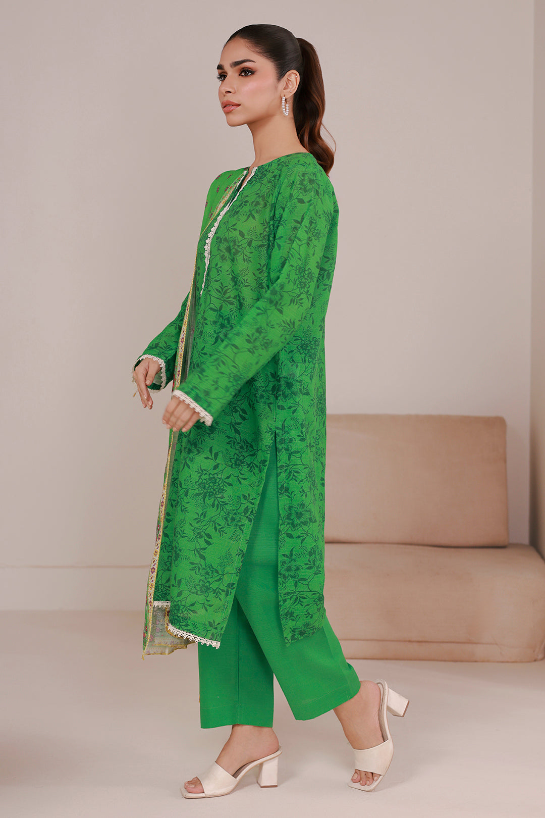 Kurta Dupatta Trouser - 2874