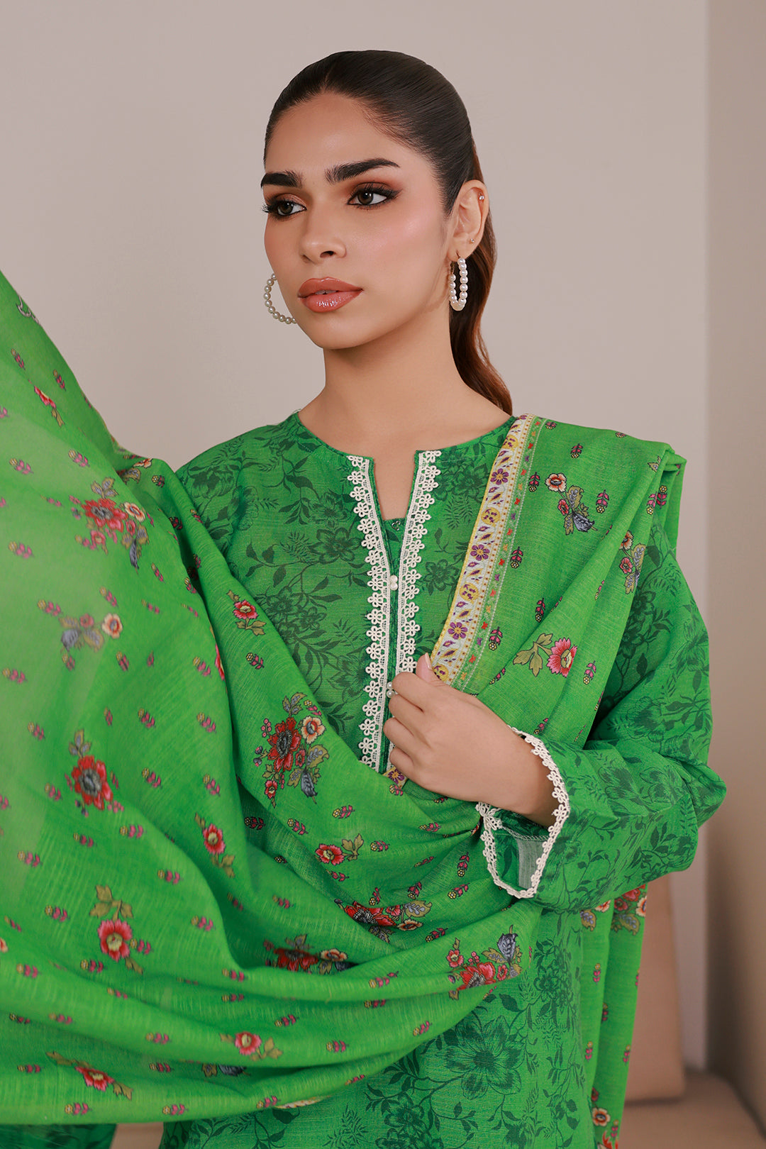 Kurta Dupatta Trouser - 2874