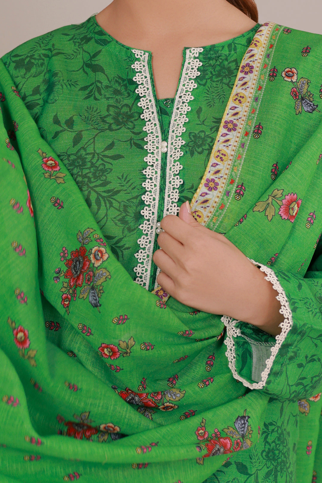 Kurta Dupatta Trouser - 2874