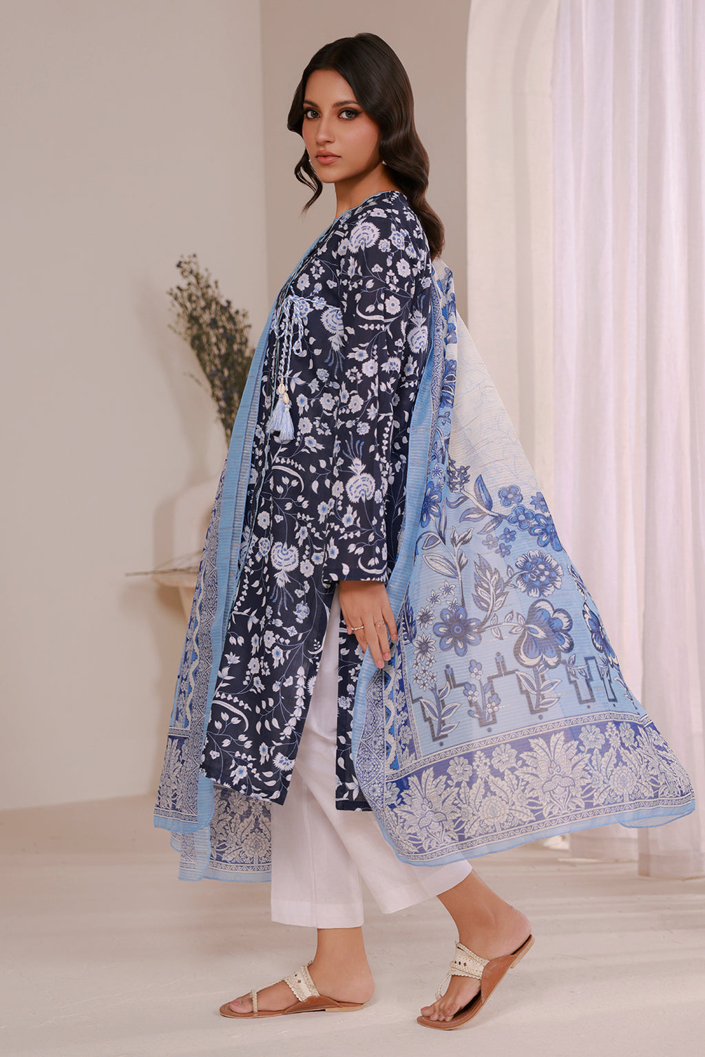Kurta Dupatta Trouser - 2875
