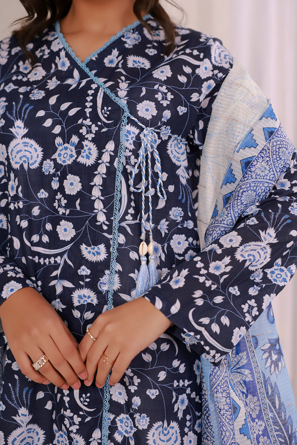 Kurta Dupatta Trouser - 2875