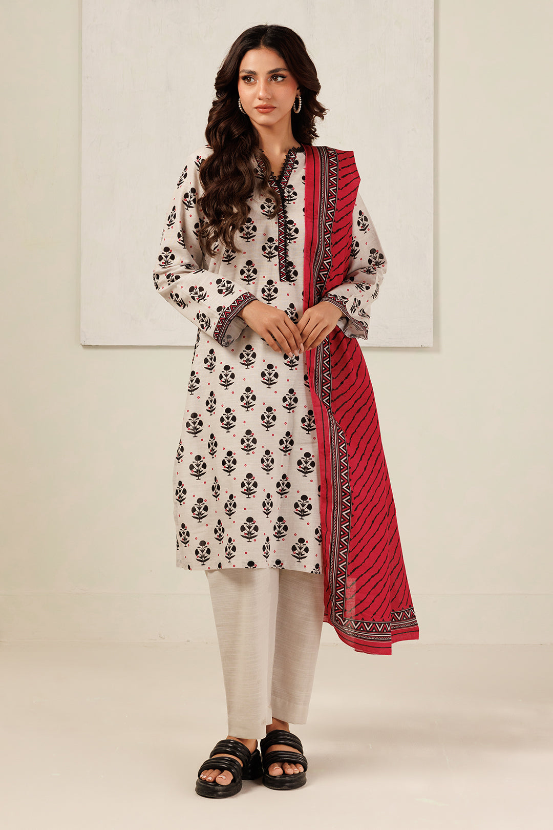 Kurta Dupatta Trouser - 2876