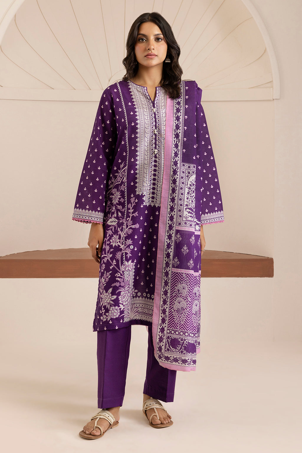 Kurta Dupatta Trouser - 2879