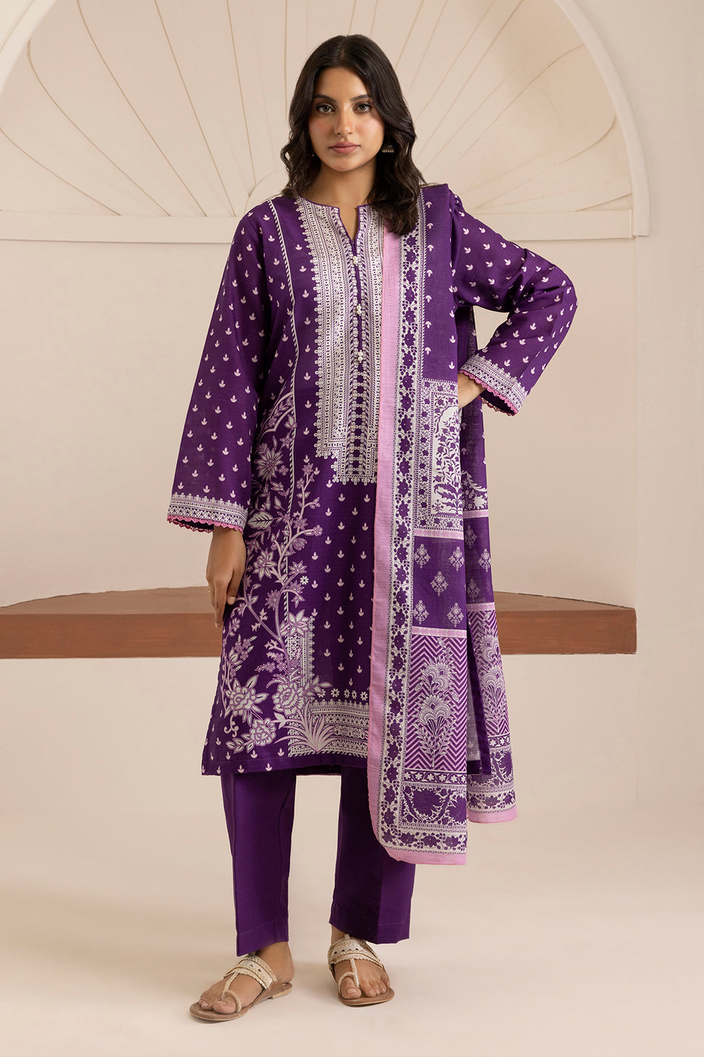 Kurta Dupatta Trouser - 2879