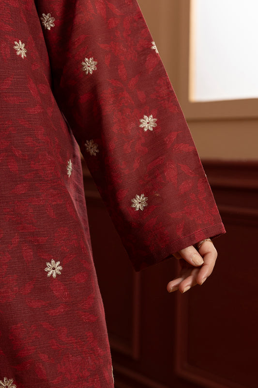 Embroidered Kurta Dupatta Trouser - 2884