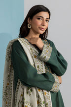 Embroidered Kurta Dupatta Trouser - 2887