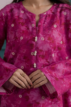 Embroidered Kurta Dupatta Trouser - 2888