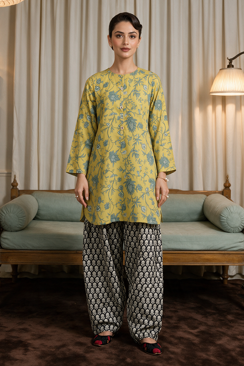 Winter Pret Kurta Trouser