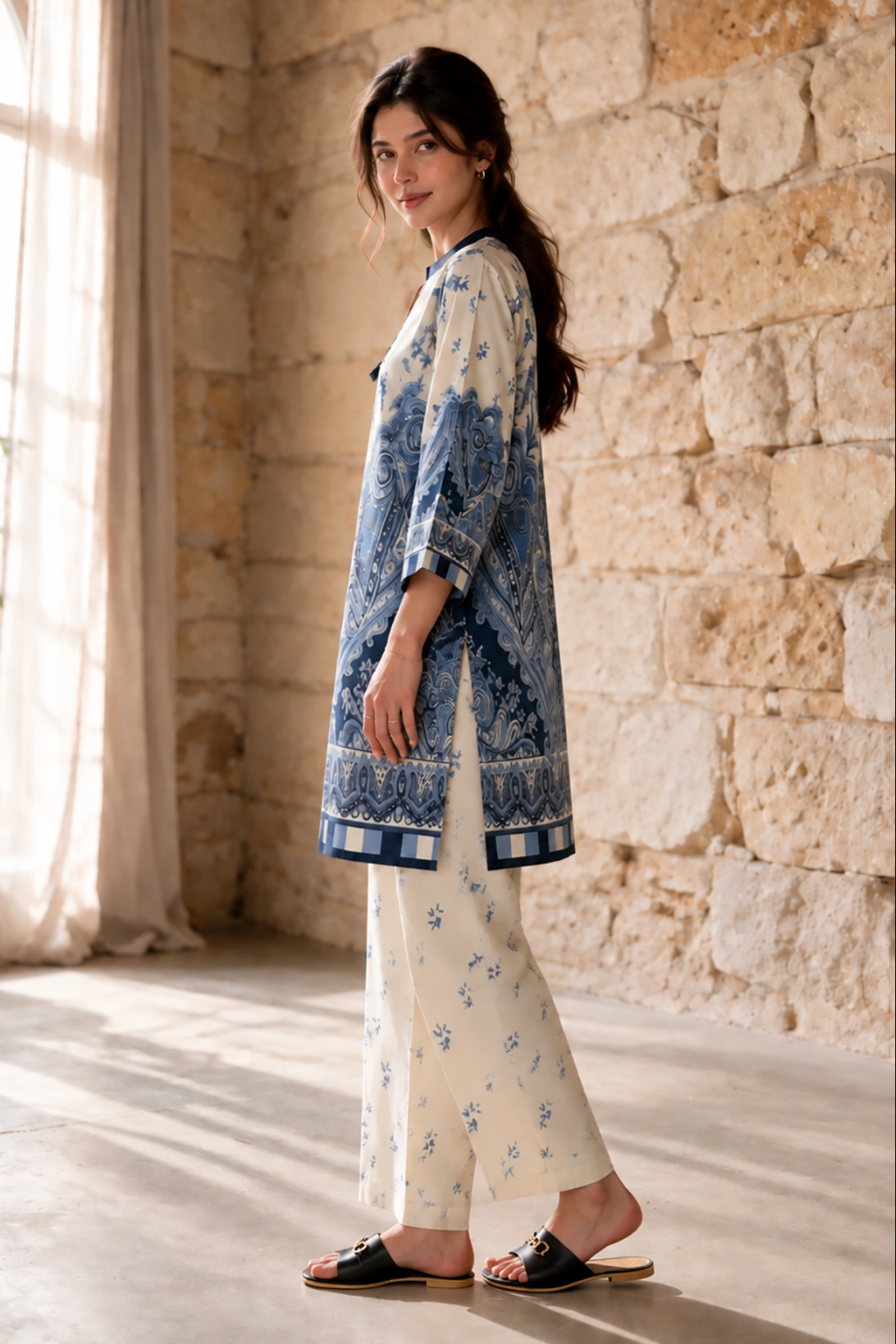 Kurta Trouser - 1135