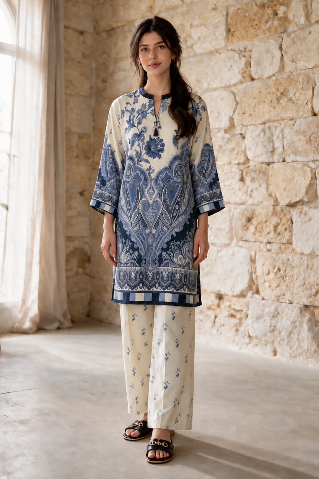 Kurta Trouser - 1135