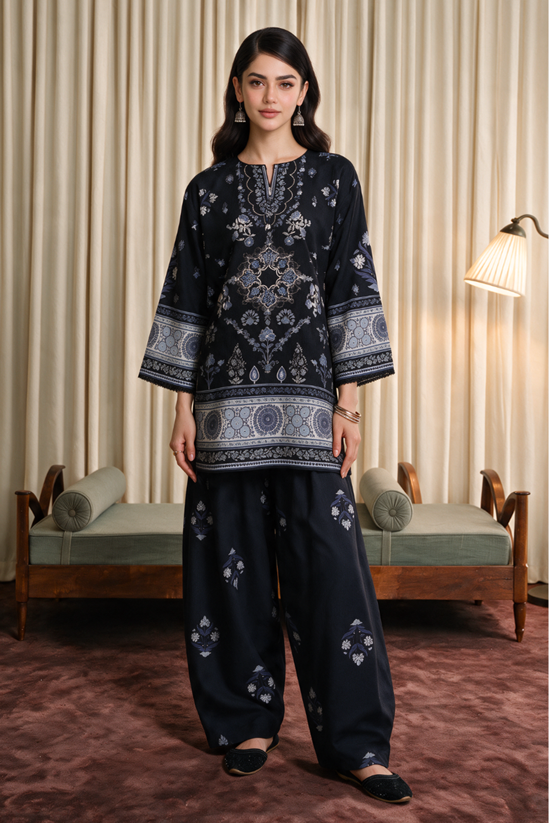 Kurta Trouser - 1256