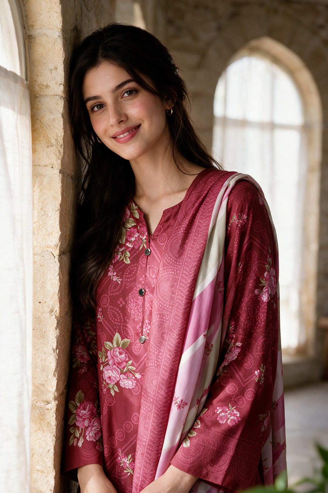Kurta Dupatta Trouser - 1186
