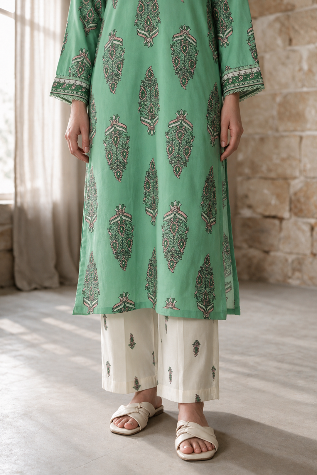 Kurta Dupatta Trouser - 1380