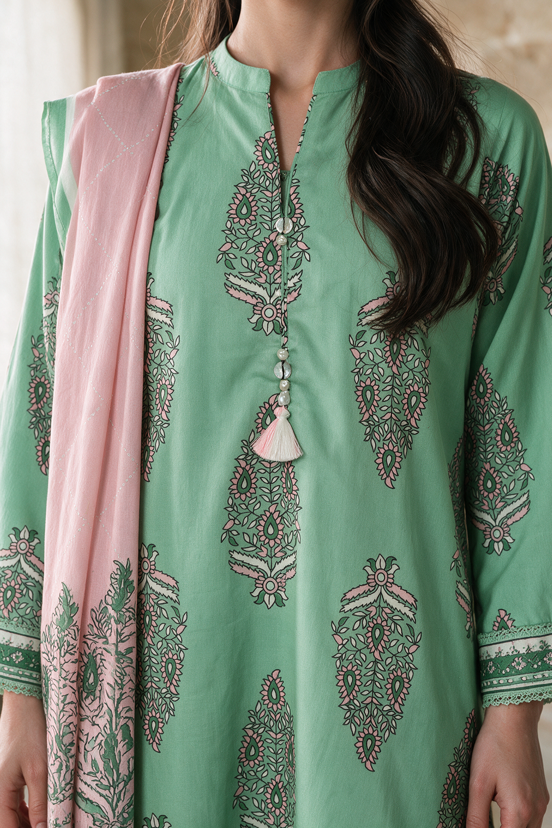 Kurta Dupatta Trouser - 1380