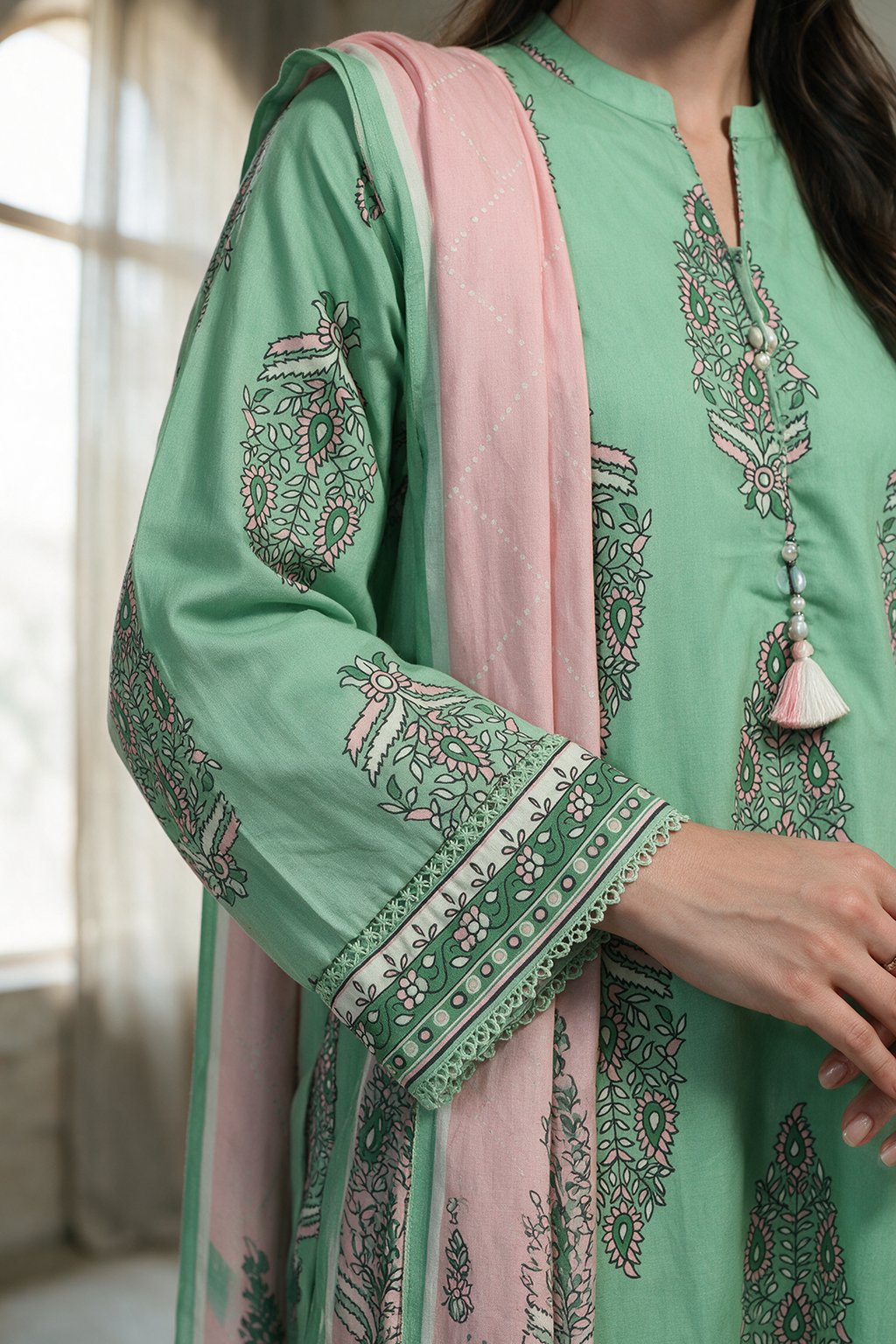 Kurta Dupatta Trouser - 1380