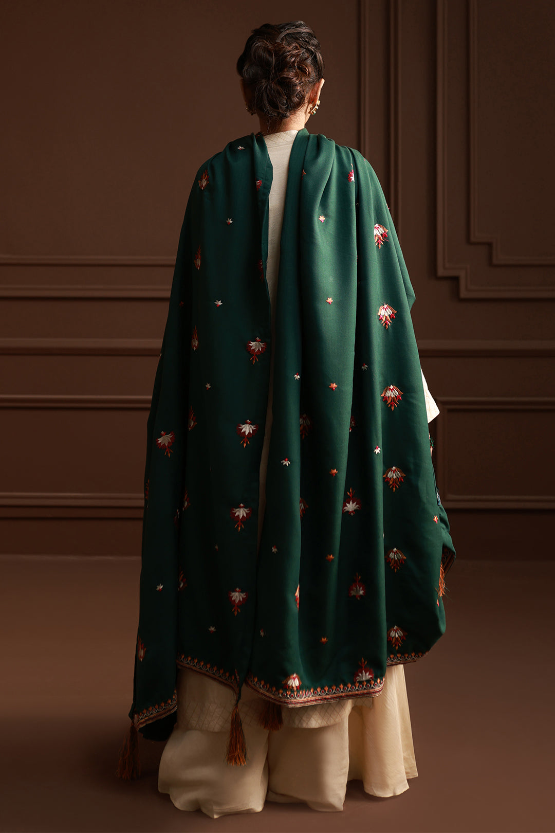 Embroidered Shawl - 1008