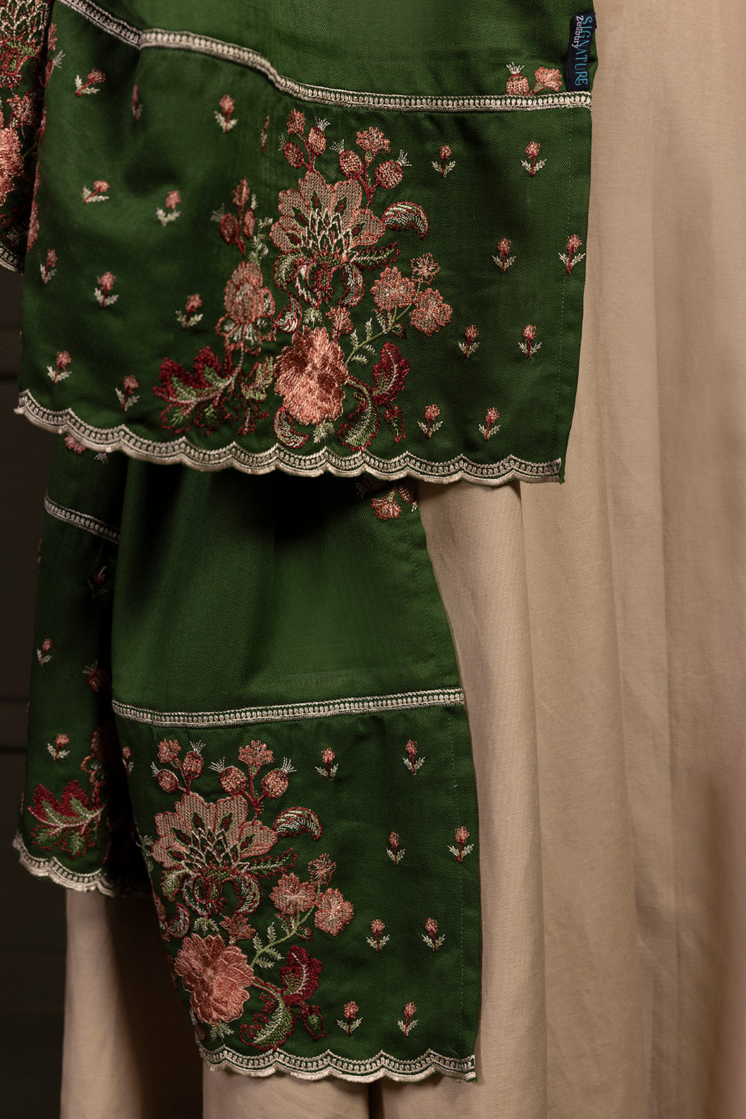 Embroidered Shawl - 0012