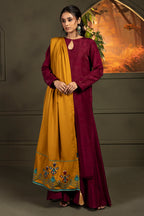 Embroidered Shawl - 0015