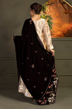 Zari Embroidered Shawl - 0029