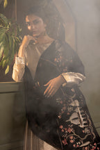 Zari Embroidered Shawl - 0029