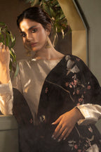 Zari Embroidered Shawl - 0029