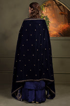 Zari Embroidered Shawl - 0030