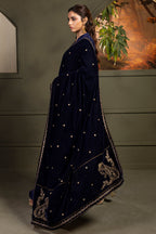 Zari Embroidered Shawl - 0030